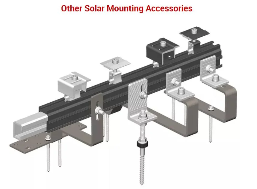 Roof Mount Structure Hanger Bolt L Foot Solar Accessories